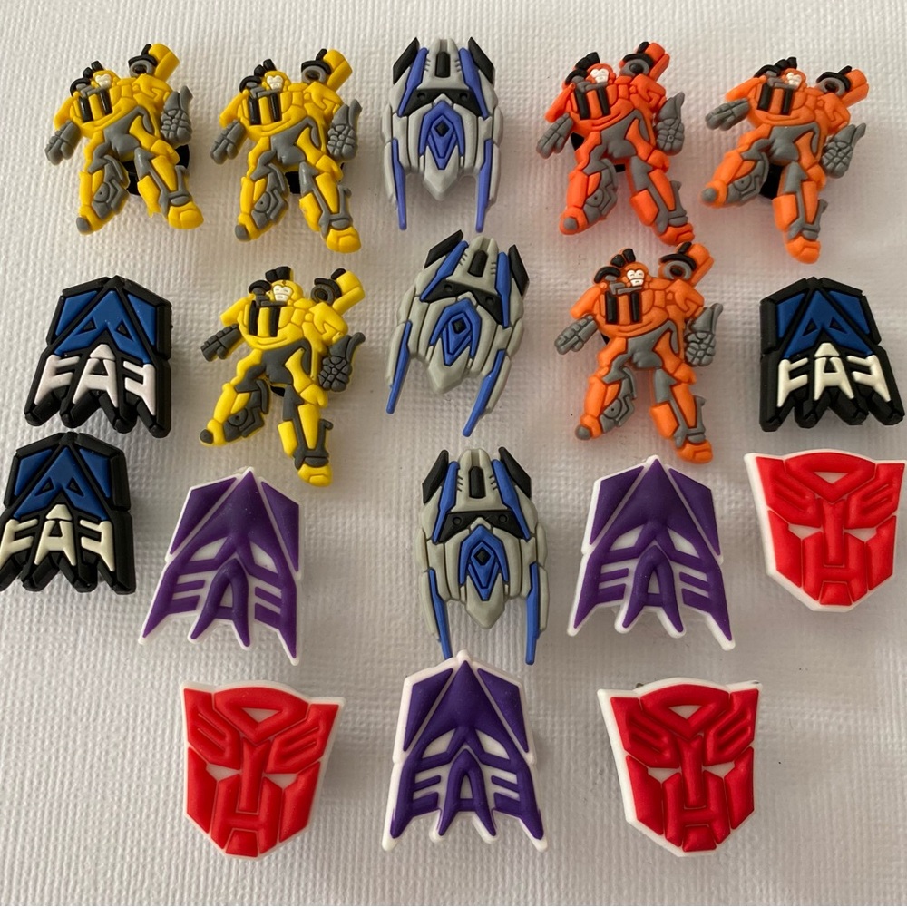 Transformers Croc Shoe Charms